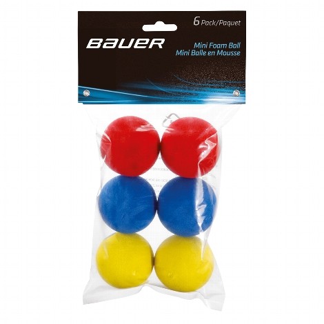 BAUER Mini Schaum Ball 6er Pack