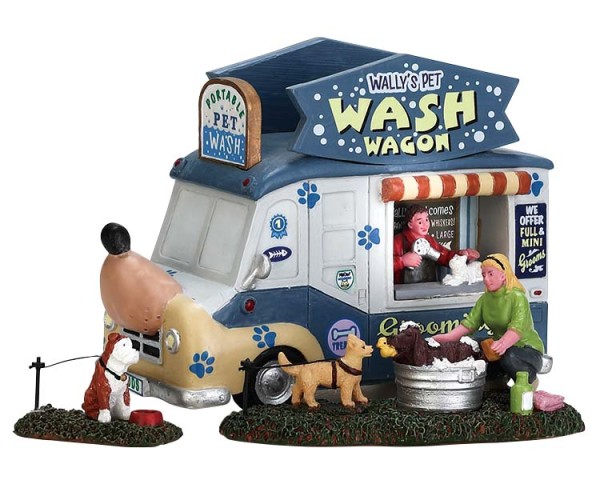 LEMAX - Wally`s Pet Wash Wagon