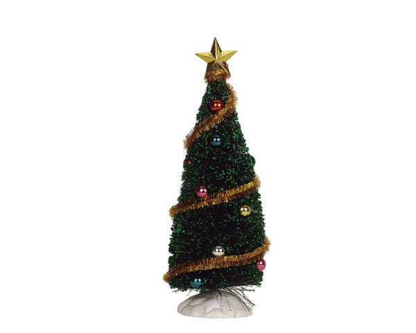 LEMAX - Sparkling Green Christmas Tree / Medium